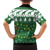 Giraffe Autism Kid Hawaiian Shirt Seeing The World From Different Angles - Wonder Print Shop