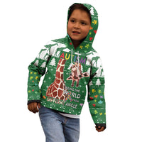 Giraffe Autism Kid Hoodie Seeing The World From Different Angles - Wonder Print Shop