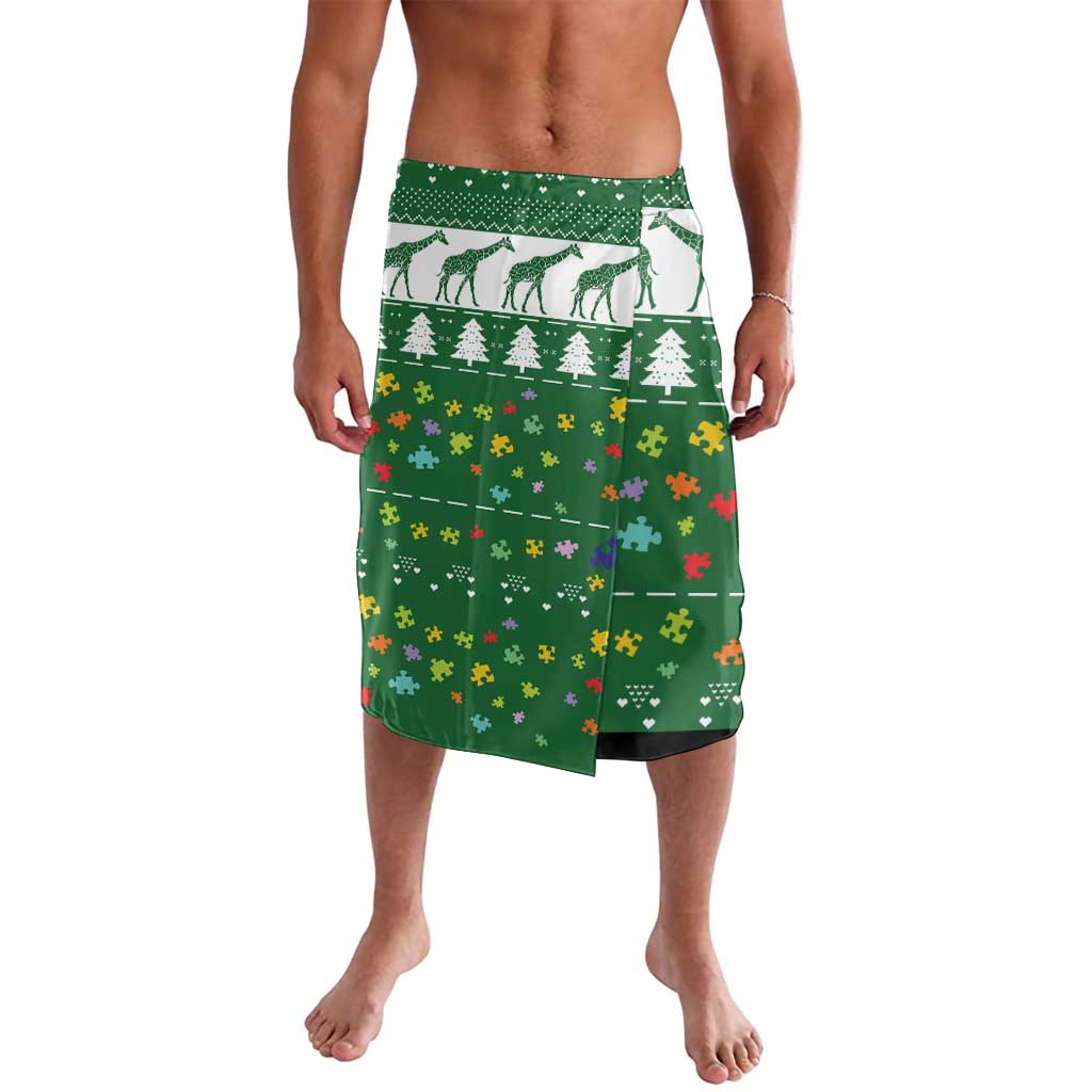 Giraffe Autism Lavalava Seeing The World From Different Angles - Wonder Print Shop