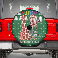 Giraffe Autism Spare Tire Cover Seeing The World From Different Angles - Wonder Print Shop