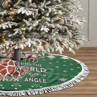 Giraffe Autism Tree Skirt Seeing The World From Different Angles - Wonder Print Shop