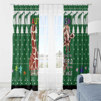 Giraffe Autism Window Curtain Seeing The World From Different Angles - Wonder Print Shop