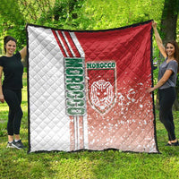 Morocco Football Quilt Atlas Lions Soccer - Road To Champion