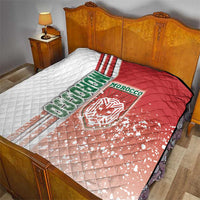 Morocco Football Quilt Atlas Lions Soccer - Road To Champion