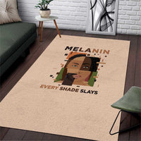 Melanin Every Shade Slays Area Rug African Women