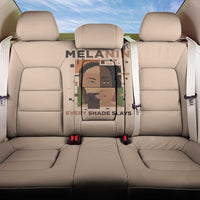 Melanin Every Shade Slays Back Car Seat Cover African Women