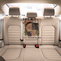 Melanin Every Shade Slays Back Car Seat Cover African Women