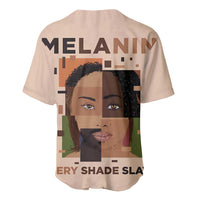 Melanin Every Shade Slays Baseball Jersey African Women