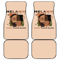 Melanin Every Shade Slays Car Mats African Women