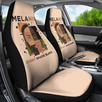Melanin Every Shade Slays Car Seat Cover African Women