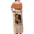 Melanin Every Shade Slays Family Matching Off Shoulder Maxi Dress and Hawaiian Shirt African Women