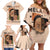 Melanin Every Shade Slays Family Matching Off Shoulder Short Dress and Hawaiian Shirt African Women