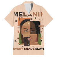 Melanin Every Shade Slays Family Matching Puletasi and Hawaiian Shirt African Women