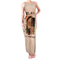 Melanin Every Shade Slays Family Matching Tank Maxi Dress and Hawaiian Shirt African Women
