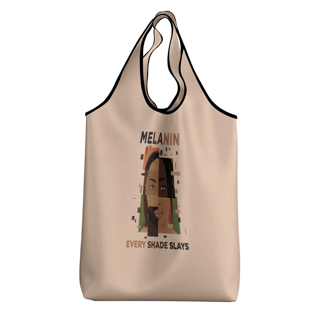 Melanin Every Shade Slays Grocery Bag African Women