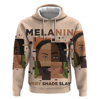 Melanin Every Shade Slays Hoodie African Women