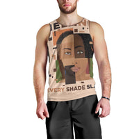 Melanin Every Shade Slays Men Tank Top African Women