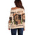 Melanin Every Shade Slays Off Shoulder Sweater African Women