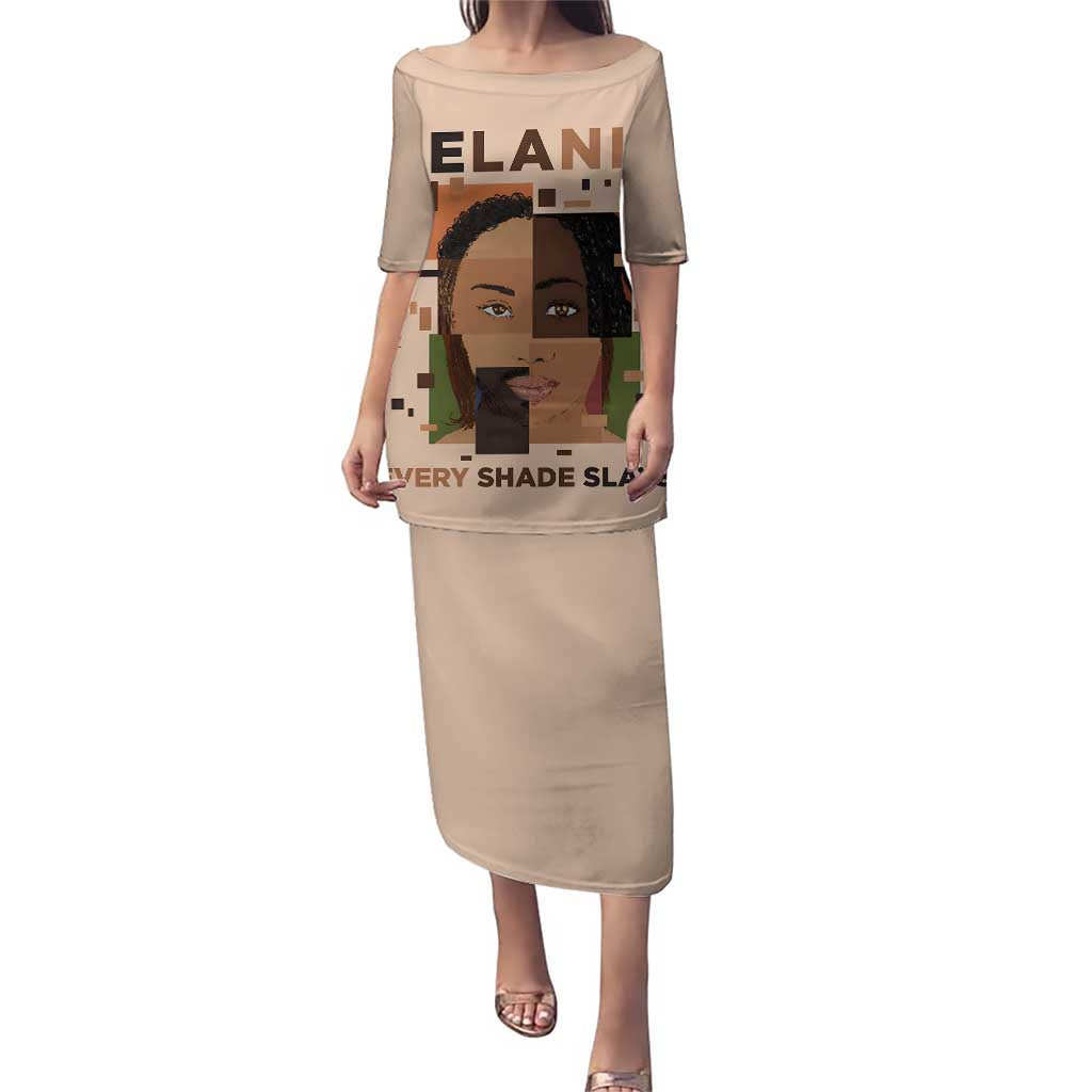 Melanin Every Shade Slays Puletasi African Women