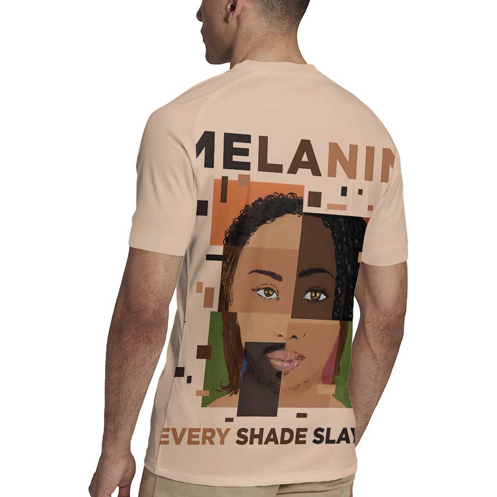 Melanin Every Shade Slays Rugby Jersey African Women