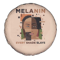 Melanin Every Shade Slays Spare Tire Cover African Women