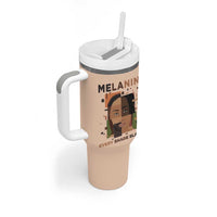 Melanin Every Shade Slays Tumbler With Handle African Women