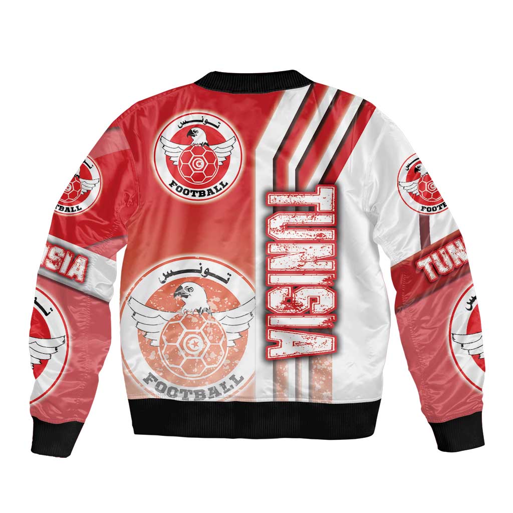 Tunisia Football Bomber Jacket Eagles of Carthage Soccer - Road To Champion