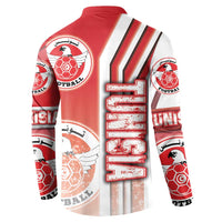 Tunisia Football Button Sweatshirt Eagles of Carthage Soccer - Road To Champion