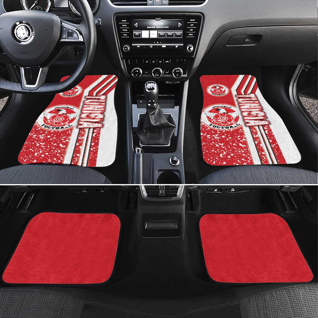 Tunisia Football Car Mats Eagles of Carthage Soccer - Road To Champion