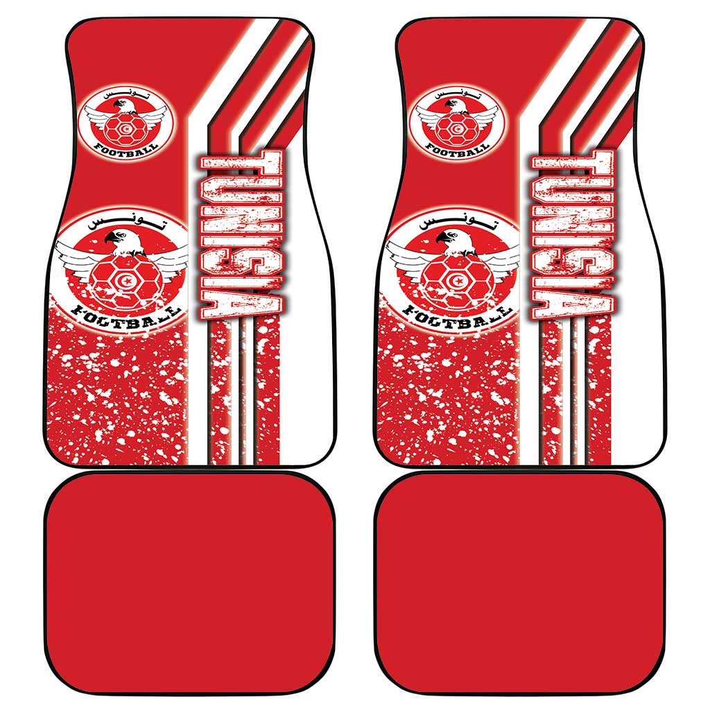 Tunisia Football Car Mats Eagles of Carthage Soccer - Road To Champion