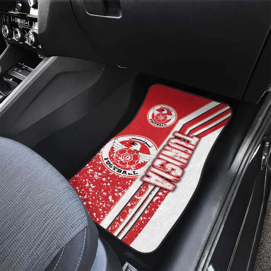 Tunisia Football Car Mats Eagles of Carthage Soccer - Road To Champion