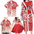 Tunisia Football Family Matching Long Sleeve Bodycon Dress and Hawaiian Shirt Eagles of Carthage Soccer - Road To Champion
