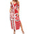 Tunisia Football Family Matching Summer Maxi Dress and Hawaiian Shirt Eagles of Carthage Soccer - Road To Champion
