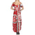 Tunisia Football Family Matching Summer Maxi Dress and Hawaiian Shirt Eagles of Carthage Soccer - Road To Champion