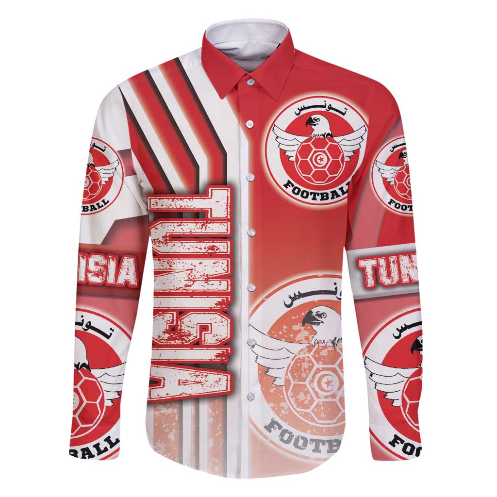 Tunisia Football Family Matching Tank Maxi Dress and Hawaiian Shirt Eagles of Carthage Soccer - Road To Champion