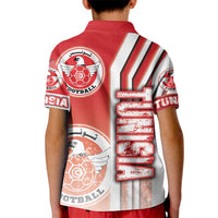 Tunisia Football Kid Polo Shirt Eagles of Carthage Soccer - Road To Champion