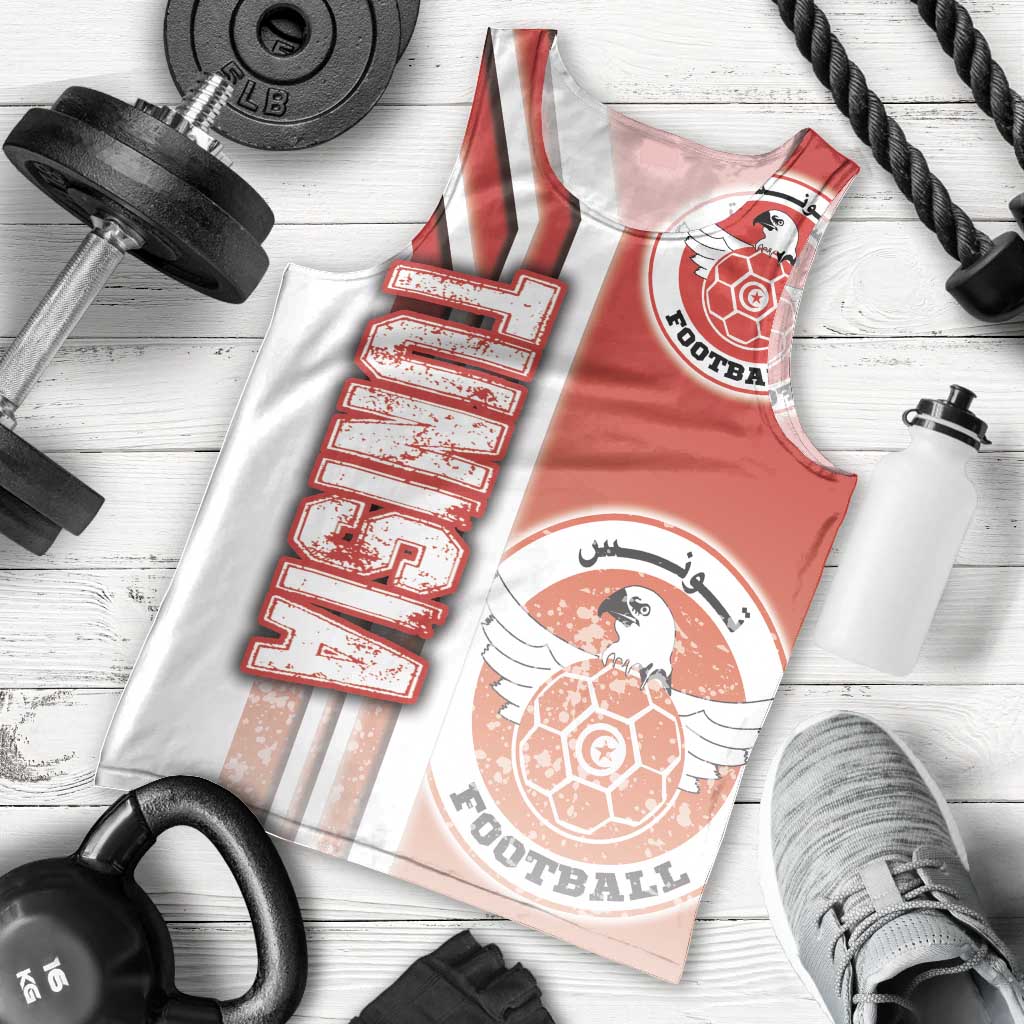 Tunisia Football Men Tank Top Eagles of Carthage Soccer - Road To Champion