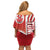 Tunisia Football Off Shoulder Short Dress Eagles of Carthage Soccer - Road To Champion