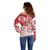 Tunisia Football Off Shoulder Sweater Eagles of Carthage Soccer - Road To Champion