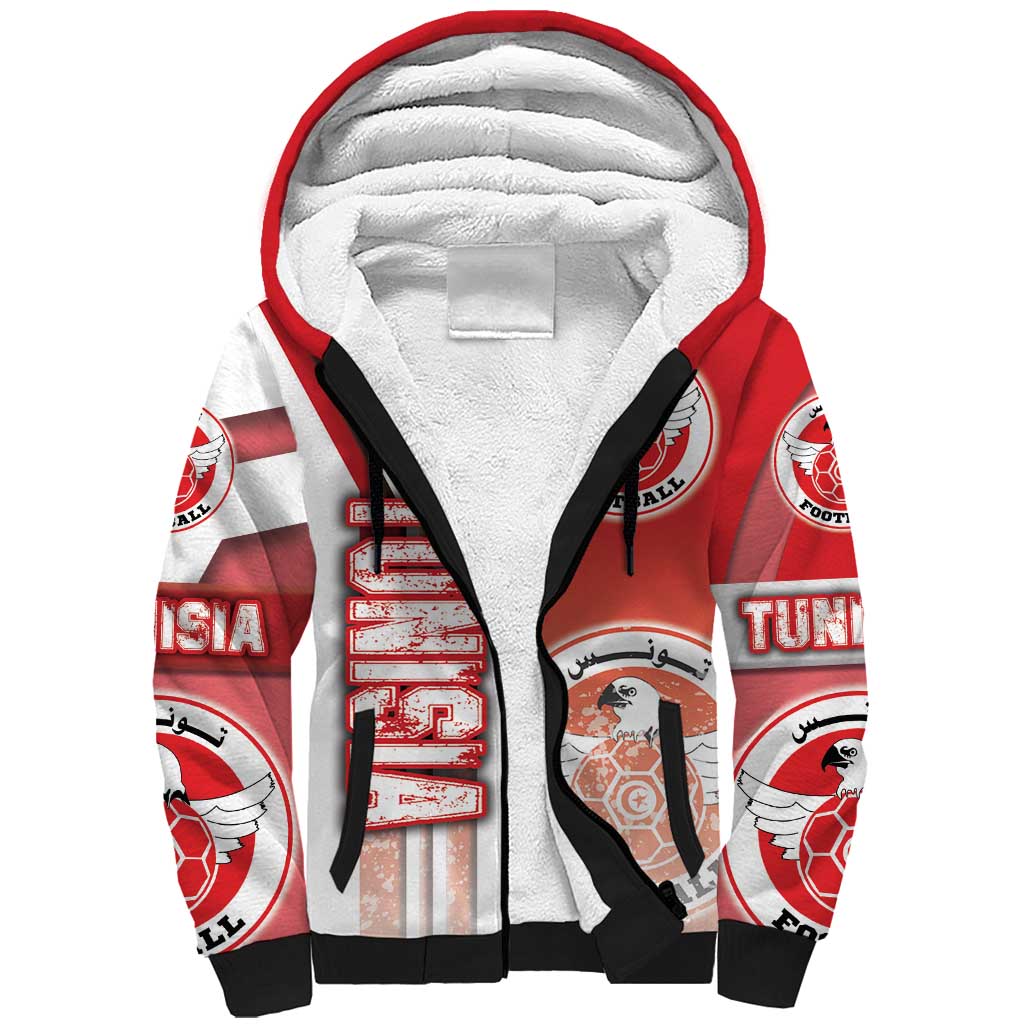 Tunisia Football Sherpa Hoodie Eagles of Carthage Soccer - Road To Champion