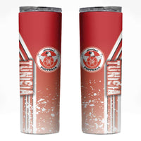 Tunisia Football Skinny Tumbler Eagles of Carthage Soccer - Road To Champion
