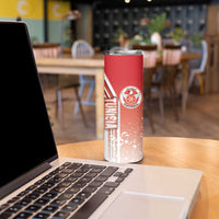 Tunisia Football Skinny Tumbler Eagles of Carthage Soccer - Road To Champion