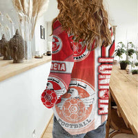 Tunisia Football Women Casual Shirt Eagles of Carthage Soccer - Road To Champion