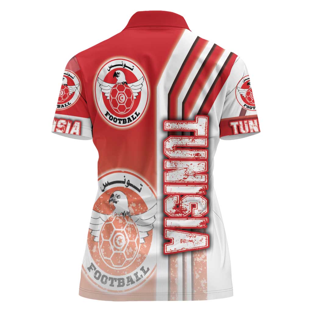 Tunisia Football Women Polo Shirt Eagles of Carthage Soccer - Road To Champion