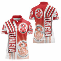 Tunisia Football Women Polo Shirt Eagles of Carthage Soccer - Road To Champion