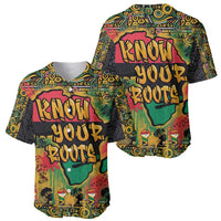 African Map Graffiti Baseball Jersey Know You Roots - Wonder Print Shop