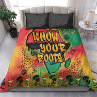 African Map Graffiti Bedding Set Know You Roots - Wonder Print Shop
