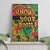 African Map Graffiti Canvas Wall Art Know You Roots - Wonder Print Shop