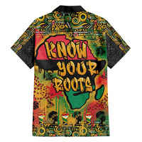 African Map Graffiti Family Matching Long Sleeve Bodycon Dress and Hawaiian Shirt Know You Roots - Wonder Print Shop