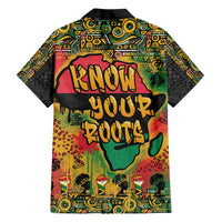 African Map Graffiti Family Matching Short Sleeve Bodycon Dress and Hawaiian Shirt Know You Roots - Wonder Print Shop